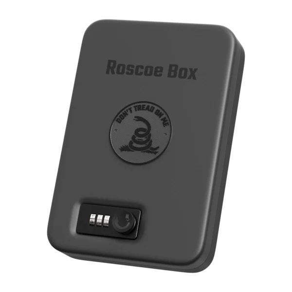 Roscoe Box “Don’t Tread on Me“ Combination Lock Portable Handgun Safe - Image 2